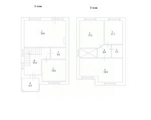 Дом 140м², 2-этажный, участок 4 сот.  