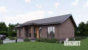 Дом 110м&sup2;, 1-этажный, участок 6 сот.  