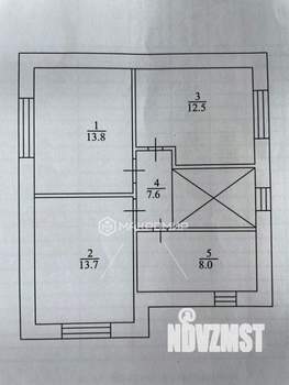 Дом 120м², 2-этажный, участок 5 сот.  