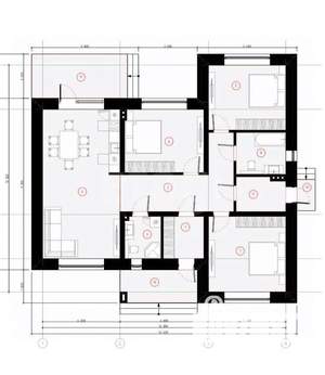 Дом 127м², 1-этажный, участок 7 сот.  