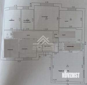 Дом 207м², 1-этажный, участок 7 сот.  