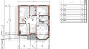 Дом 105м&sup2;, 1-этажный, участок 5 сот.  