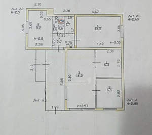 Дом 57м&sup2;, 1-этажный, участок 3 сот.  