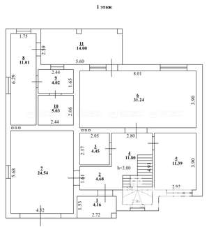 Дом 190м&sup2;, 2-этажный, участок 5 сот.  