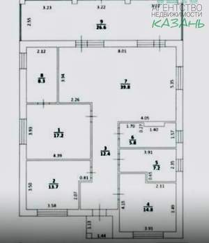 Дом 157м², 1-этажный, участок 10 сот.  