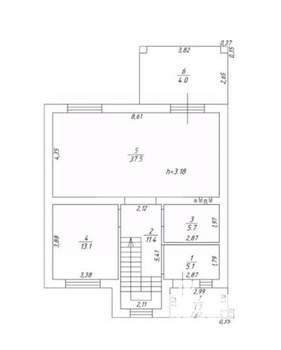 Дом 150м&sup2;, 2-этажный, участок 5 сот.  