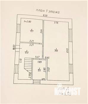 Дом 116м&sup2;, 2-этажный, участок 4 сот.  
