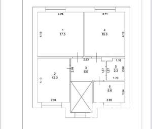 Дом 145м², 2-этажный, участок 5 сот.  