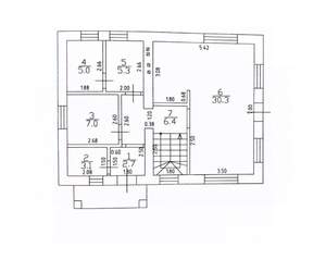 Дом 120м&sup2;, 2-этажный, участок 5 сот.  
