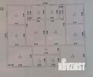 Дом 297м&sup2;, 2-этажный, участок 7 сот.  
