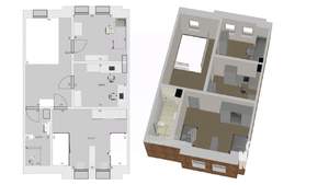 Таунхаус 160м², 3-этажный, участок 3 сот.  