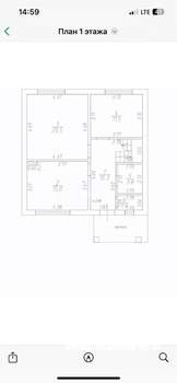 Коттедж 100м&sup2;, 2-этажный, участок 4 сот.  