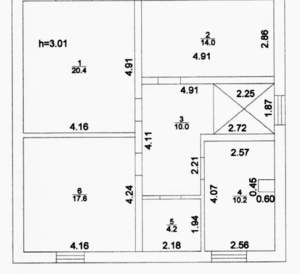Дом 157м², 2-этажный, участок 10 сот.  