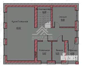 Дом 160м², 2-этажный, участок 7 сот.  
