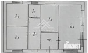 Дом 148м², 1-этажный, участок 4 сот.  