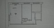 комната в 2-к квартире, 18м2, 2/5 этаж