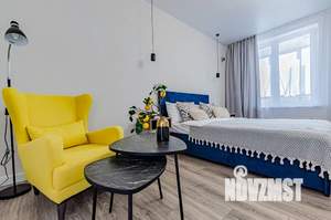 1-к квартира, посуточно, 43м2, 1/24 этаж