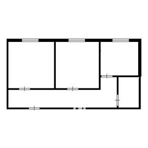 2-к квартира, на длительный срок, 56м2, 2/5 этаж