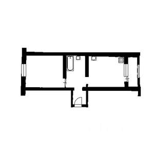 1-к квартира, на длительный срок, 41м2, 4/20 этаж