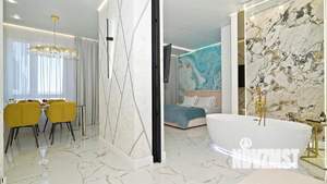 1-к квартира, посуточно, 43м2, 1/1 этаж