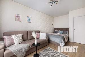 1-к квартира, посуточно, 40м2, 12/19 этаж