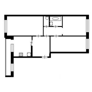 3-к квартира, на длительный срок, 80м2, 3/9 этаж
