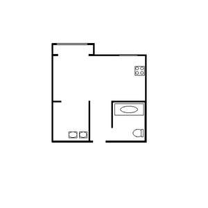 1-к квартира, на длительный срок, 38м2, 6/10 этаж