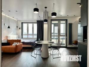 Студия квартира, посуточно, 38м2, 6/9 этаж