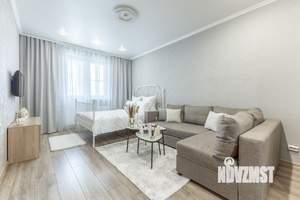 1-к квартира, посуточно, 42м2, 1/1 этаж