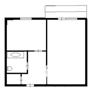 1-к квартира, на длительный срок, 30м2, 6/9 этаж