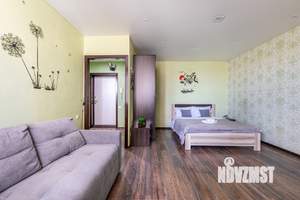 1-к квартира, посуточно, 42м2, 13/18 этаж