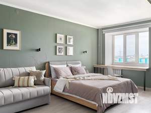 1-к квартира, посуточно, 44м2, 7/9 этаж