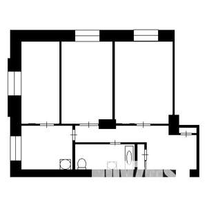 3-к квартира, на длительный срок, 95м2, 3/26 этаж
