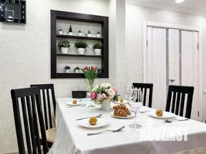 3-к квартира, посуточно, 78м2, 1/1 этаж