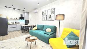 1-к квартира, посуточно, 46м2, 1/1 этаж