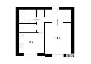 1-к квартира, на длительный срок, 33м2, 1/10 этаж