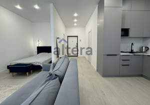 Студия квартира, на длительный срок, 40м2, 13/21 этаж