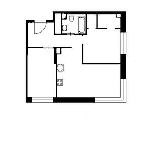 1-к квартира, на длительный срок, 34м2, 17/22 этаж
