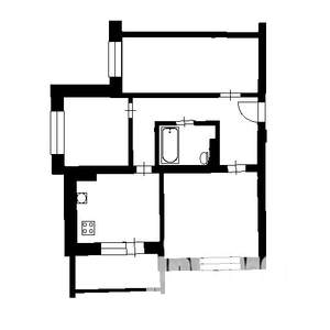3-к квартира, на длительный срок, 72м2, 8/10 этаж