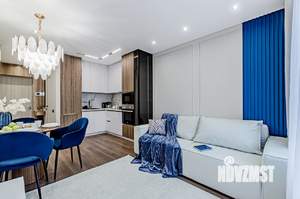 1-к квартира, посуточно, 40м2, 12/24 этаж