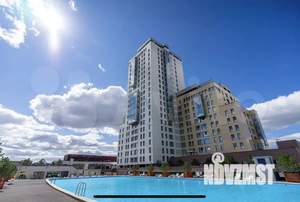 Студия квартира, посуточно, 53м2, 8/24 этаж