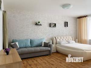 1-к квартира, посуточно, 40м2, 1/1 этаж