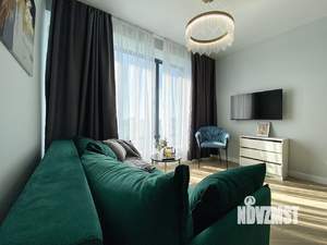 1-к квартира, посуточно, 40м2, 1/1 этаж