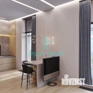 Студия квартира, на длительный срок, 43м2, 7/24 этаж