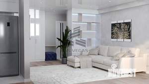 1-к квартира, на длительный срок, 40м2, 22/25 этаж