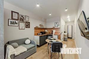 Студия квартира, посуточно, 34м2, 1/10 этаж