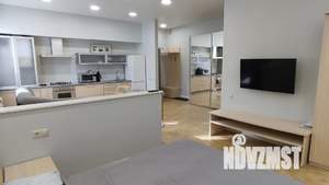 Студия квартира, посуточно, 42м2, 2/6 этаж