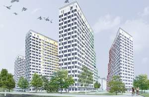 1-к квартира, на длительный срок, 40м2, 4/19 этаж