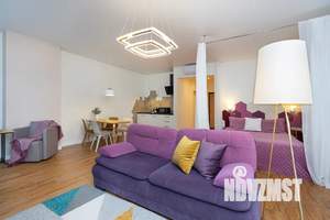 Студия квартира, посуточно, 53м2, 8/24 этаж