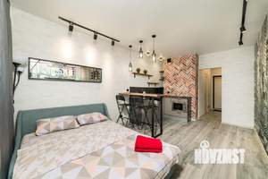 1-к квартира, посуточно, 28м2, 1/1 этаж